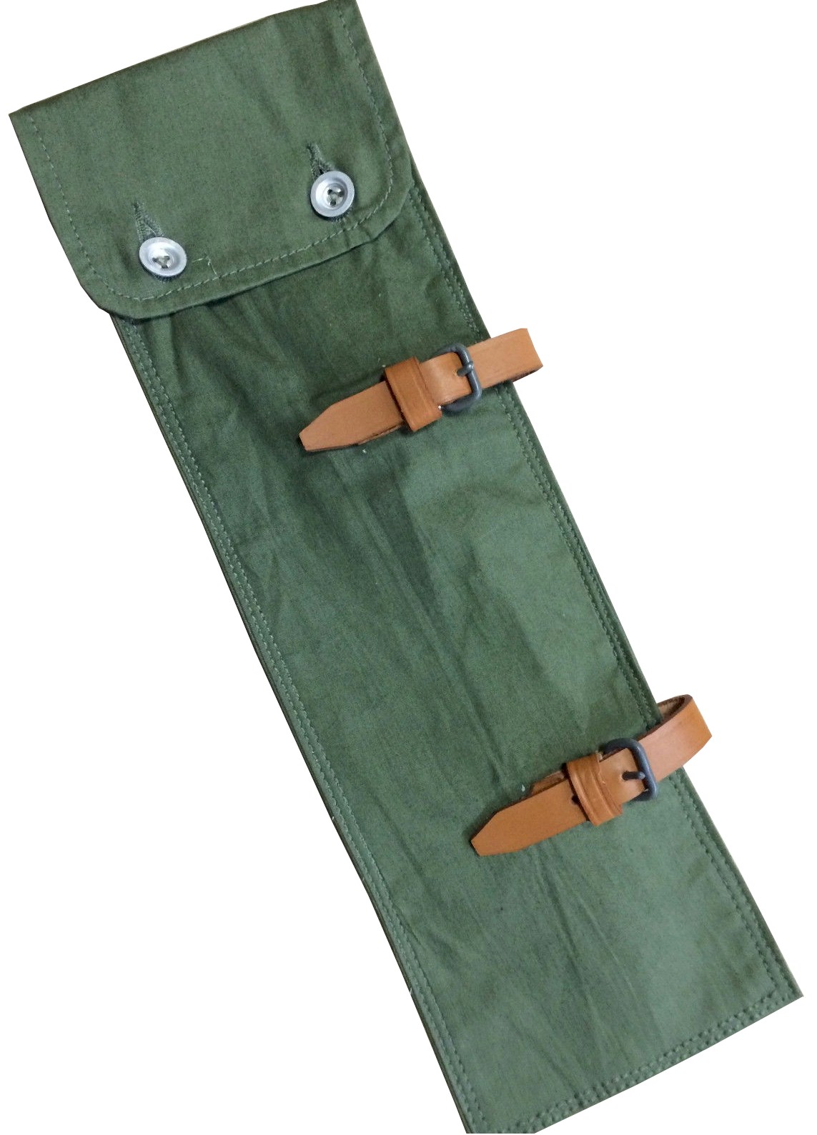 GERMAN WW2 ZELTBAHN ACCESSORIES TENT POLES AND PEGS POUCH (ZELTZUBEHORTASCHE )
