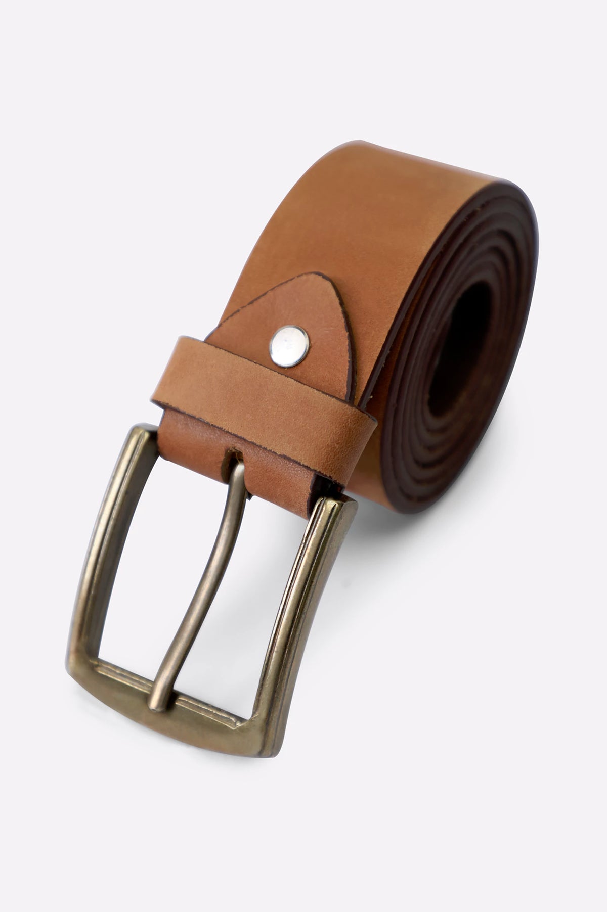 Tan Men's Belt