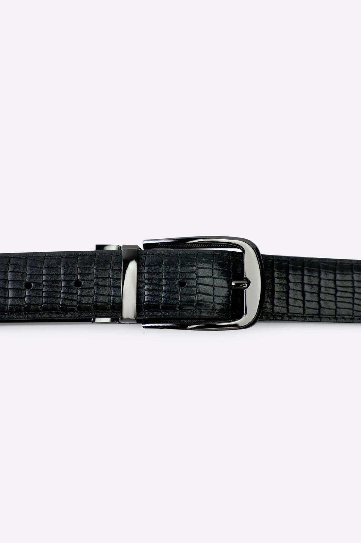 Black Reversible Men's Belt