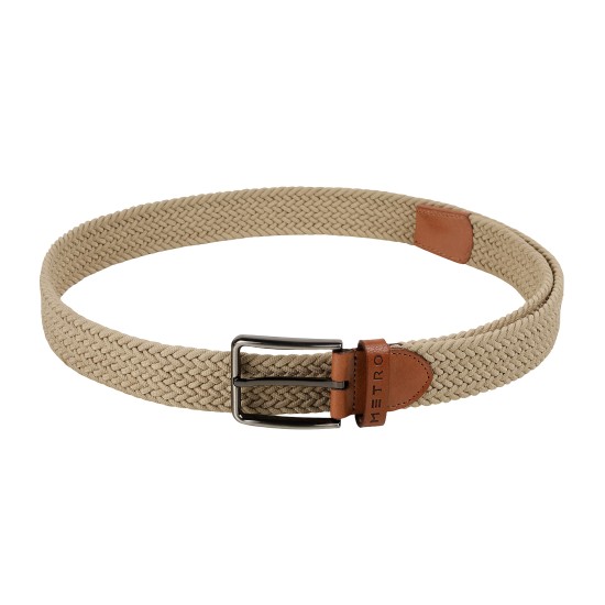Men Beige Belts